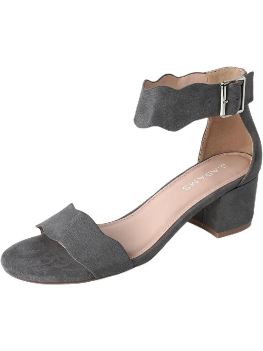 Chic Ankle Strap Kitten Heel Sandals for Women - Stylish Summer Footwear
